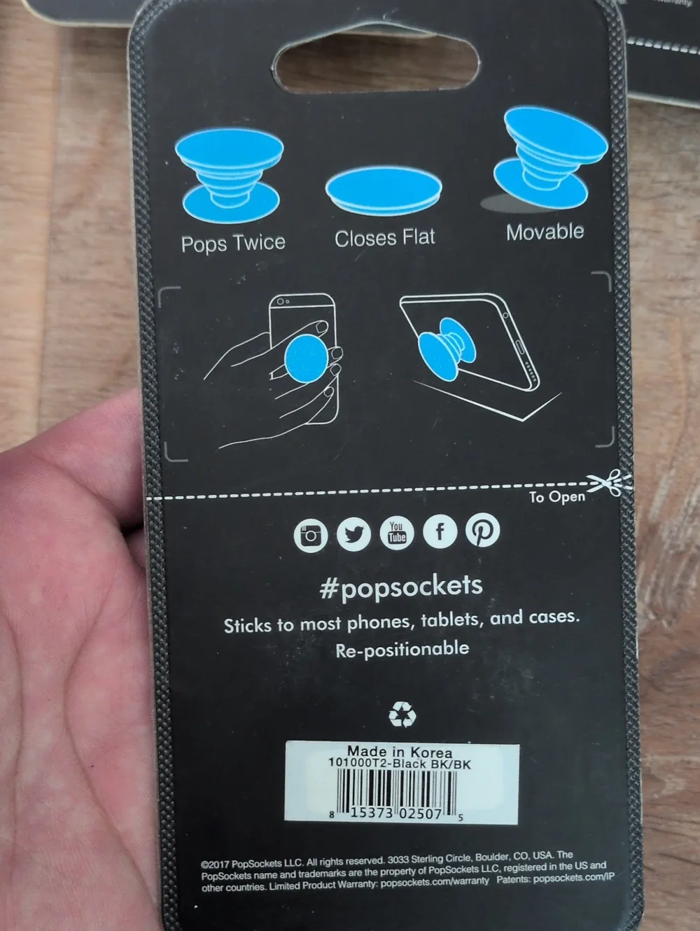 Popsocket Pop Grip And Multi Surface Mount Lot